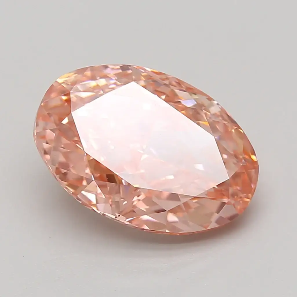 5.99 Carat Certified Oval Loose Stone Lab Grown Diamond No. 1272148