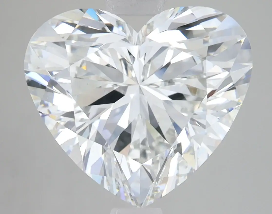 6.04 Carat Certified Heart Loose Stone Lab Grown Diamond No. 1334741
