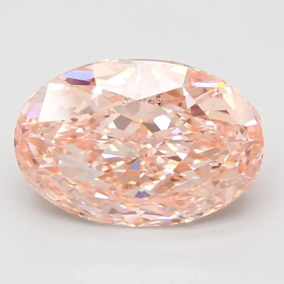 6.04 Carat Certified Oval Loose Stone Lab Grown Diamond No. 1310980