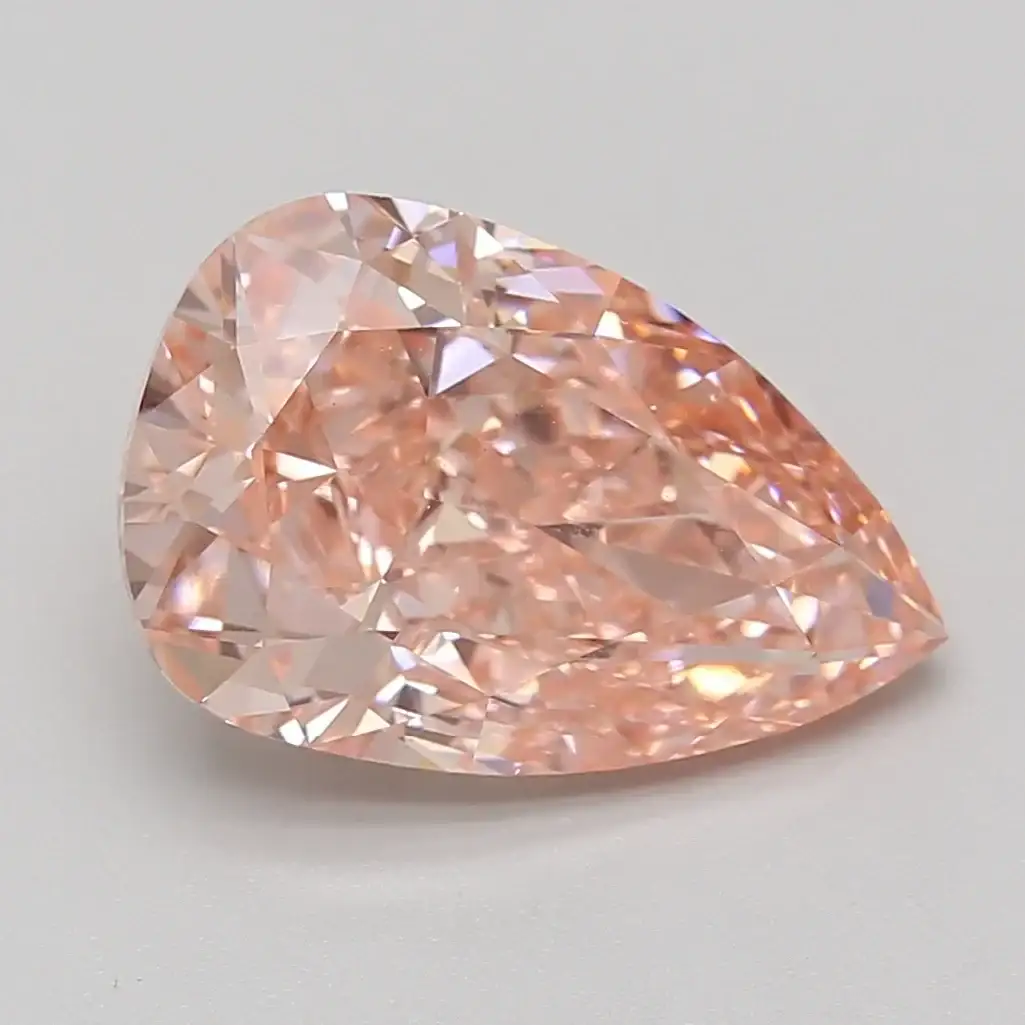 6.05 Carat Certified Pear Loose Stone Lab Grown Diamond No. 1270685