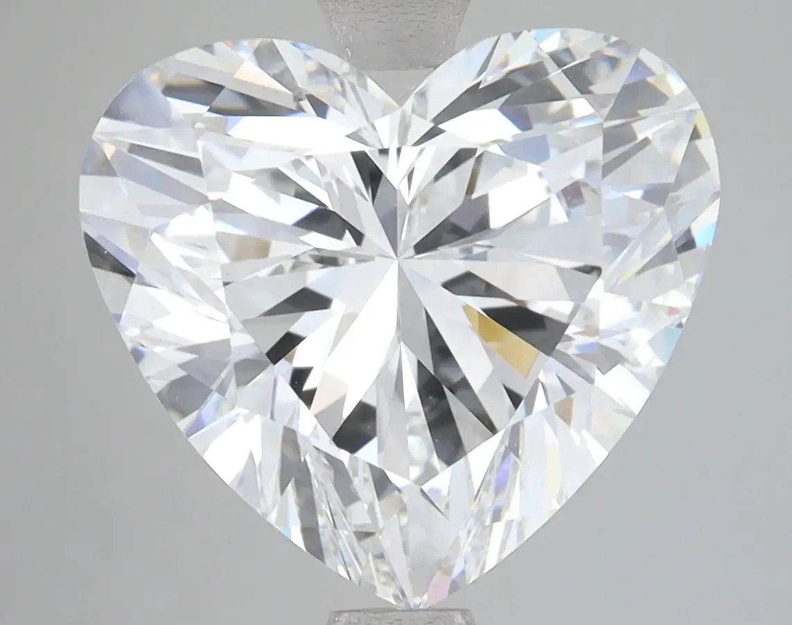 6.1 Carat Certified Heart Loose Stone Lab Grown Diamond No. 1291048