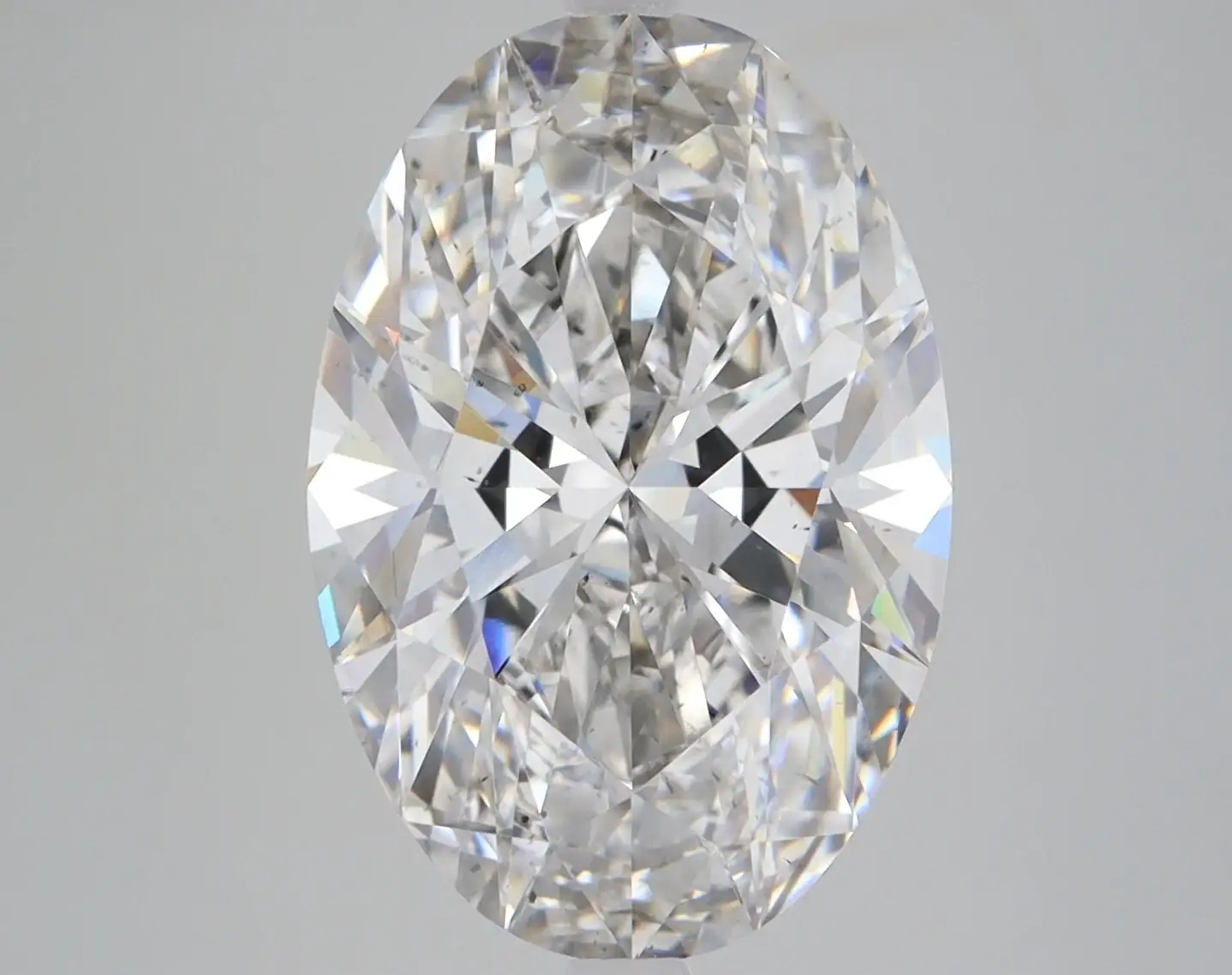 6.18 Carat Certified Oval Loose Stone Lab Grown Diamond No. 1033195