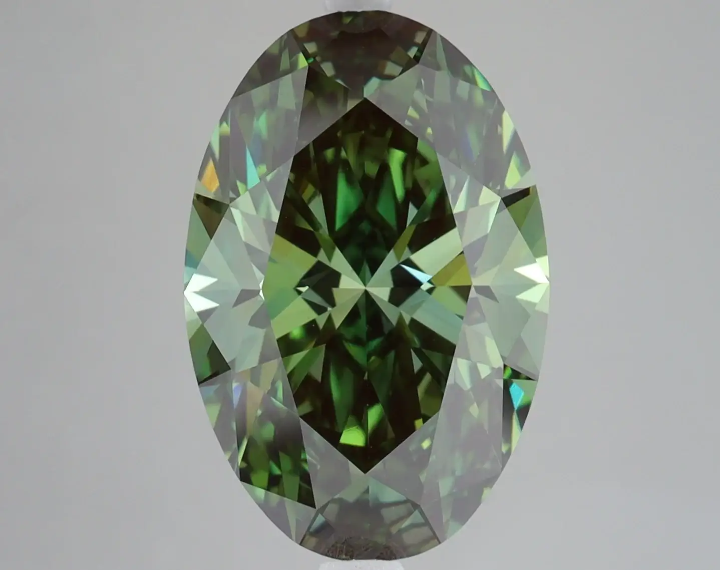 6 Carat Certified Oval Loose Stone Lab Grown Diamond No. 1261350