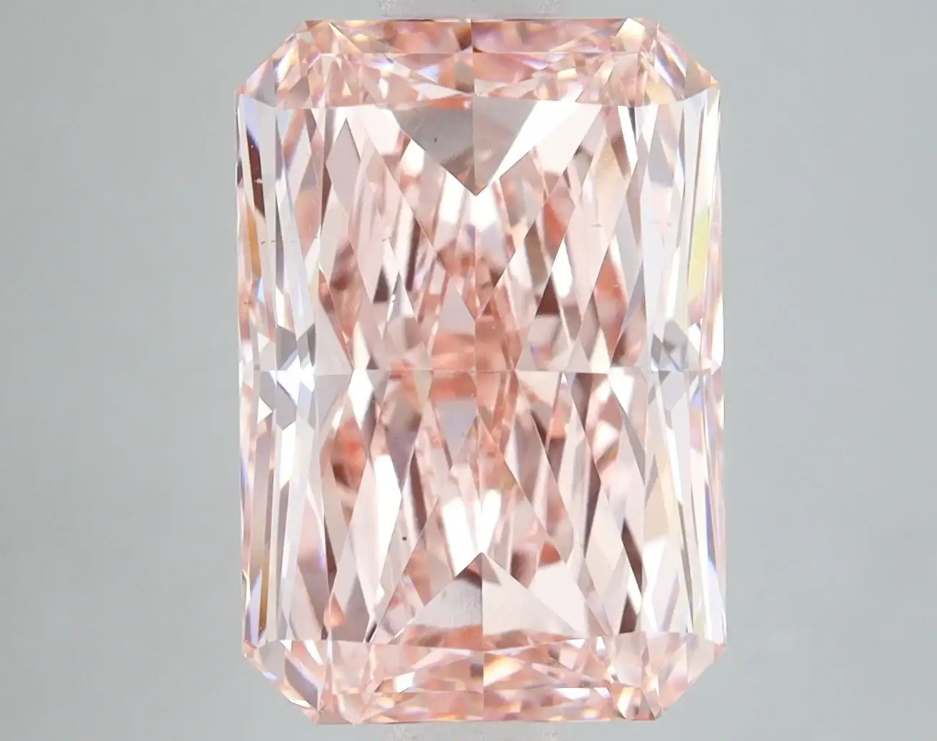 7.04 Carat Certified Radiant Loose Stone Lab Grown Diamond No. 1236607