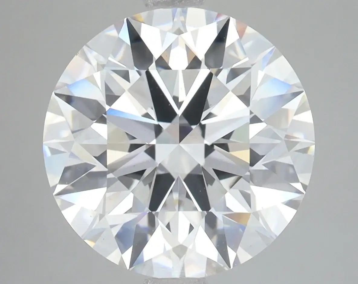 7.08 Carat Certified Round Loose Stone Lab Grown Diamond No. 1293827