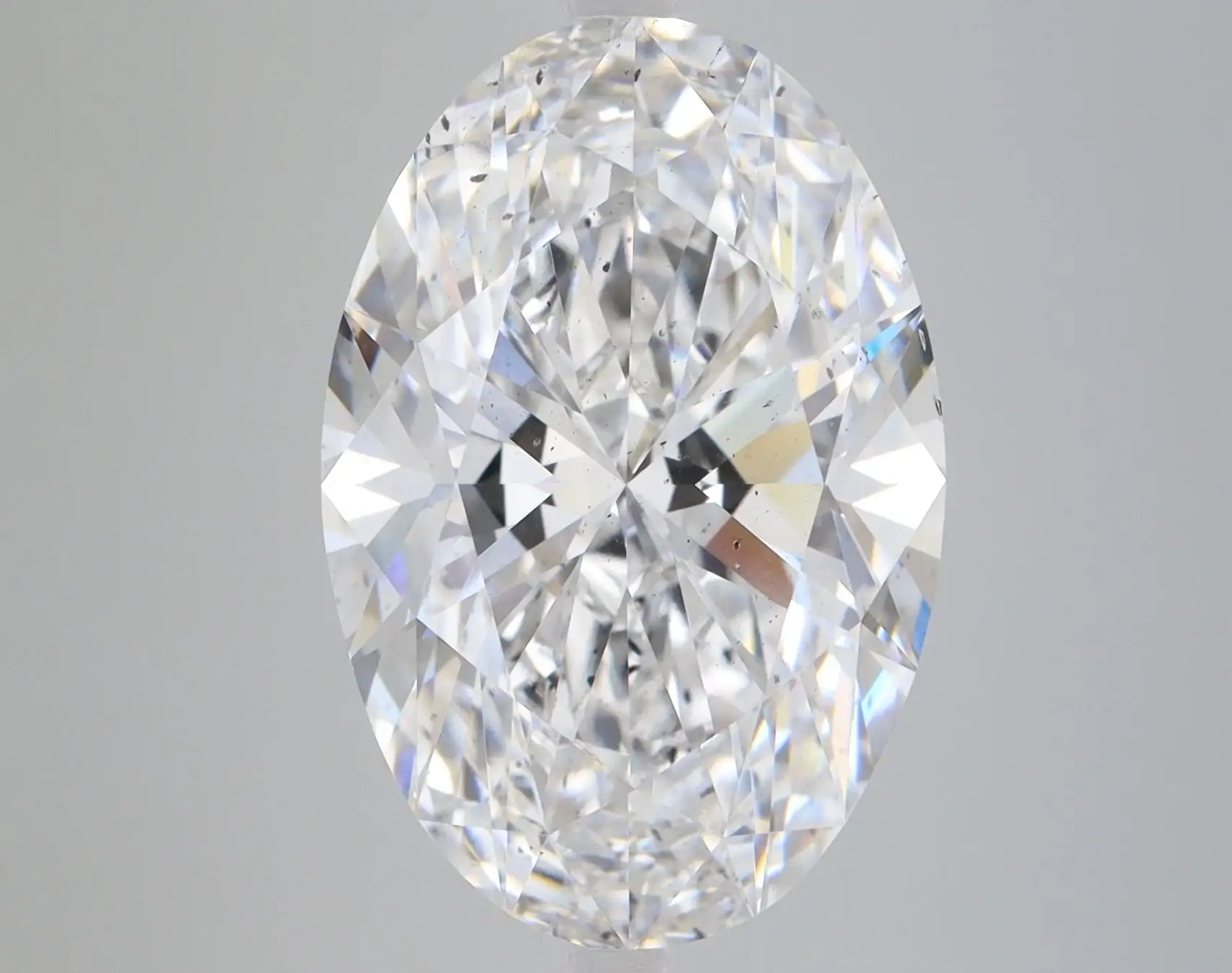 7.14 Carat Certified Oval Loose Stone Lab Grown Diamond No. 1030828