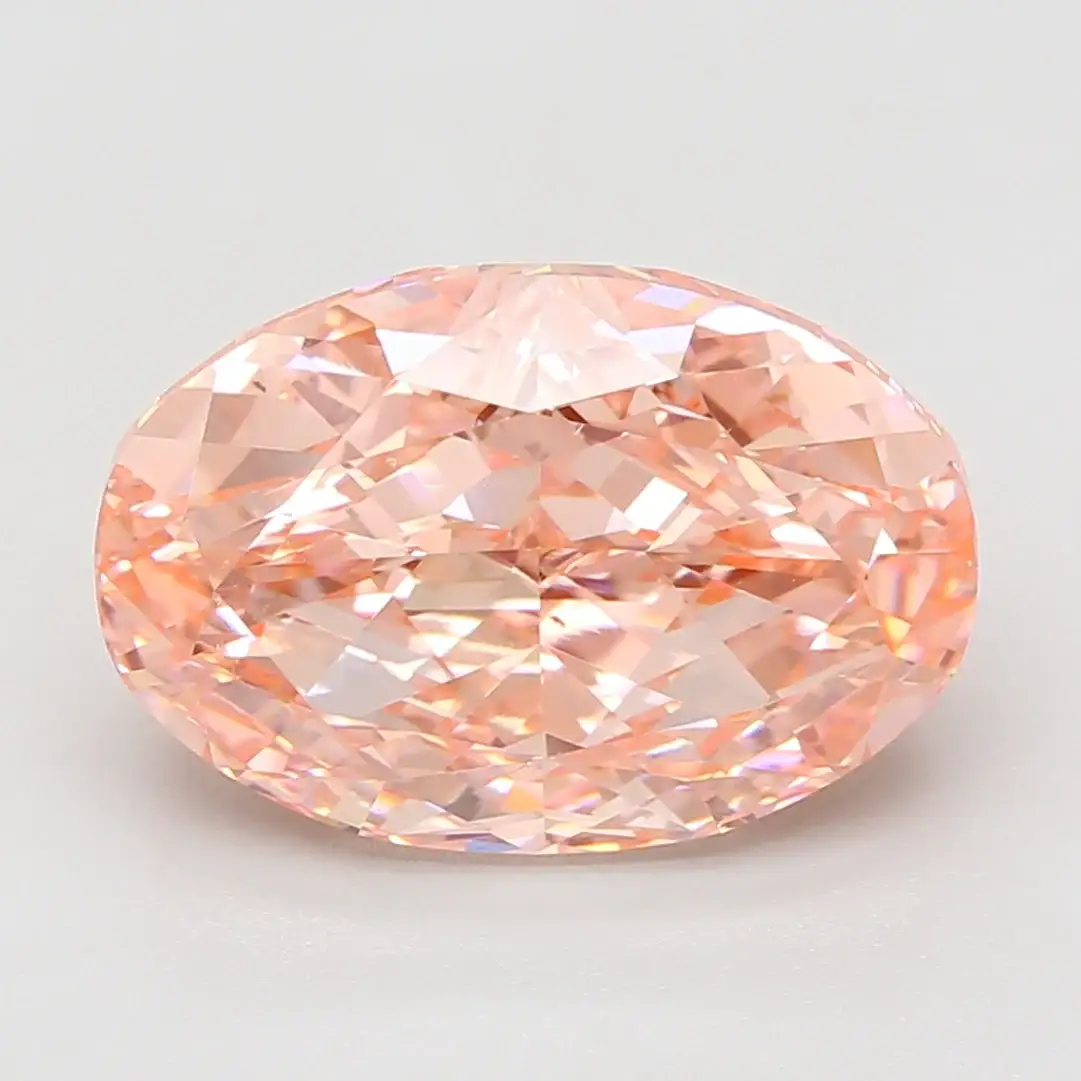 8.01 Carat Certified Oval Loose Stone Lab Grown Diamond No. 1306175