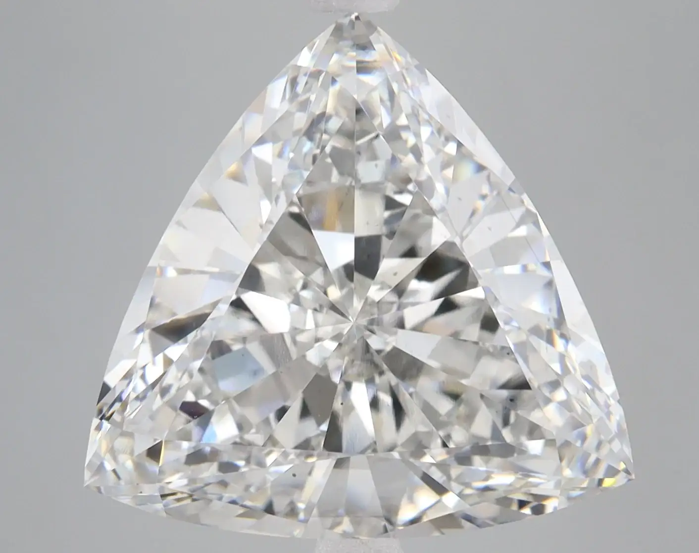 8.08 Carat Certified Triangle Loose Stone Lab Grown Diamond No. 1142893
