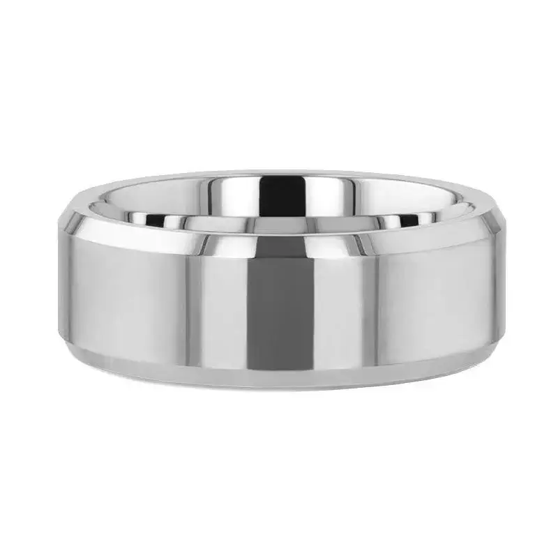 CORINTHIAN Beveled Tungsten Carbide Ring - 4mm - 12mm - Image 3