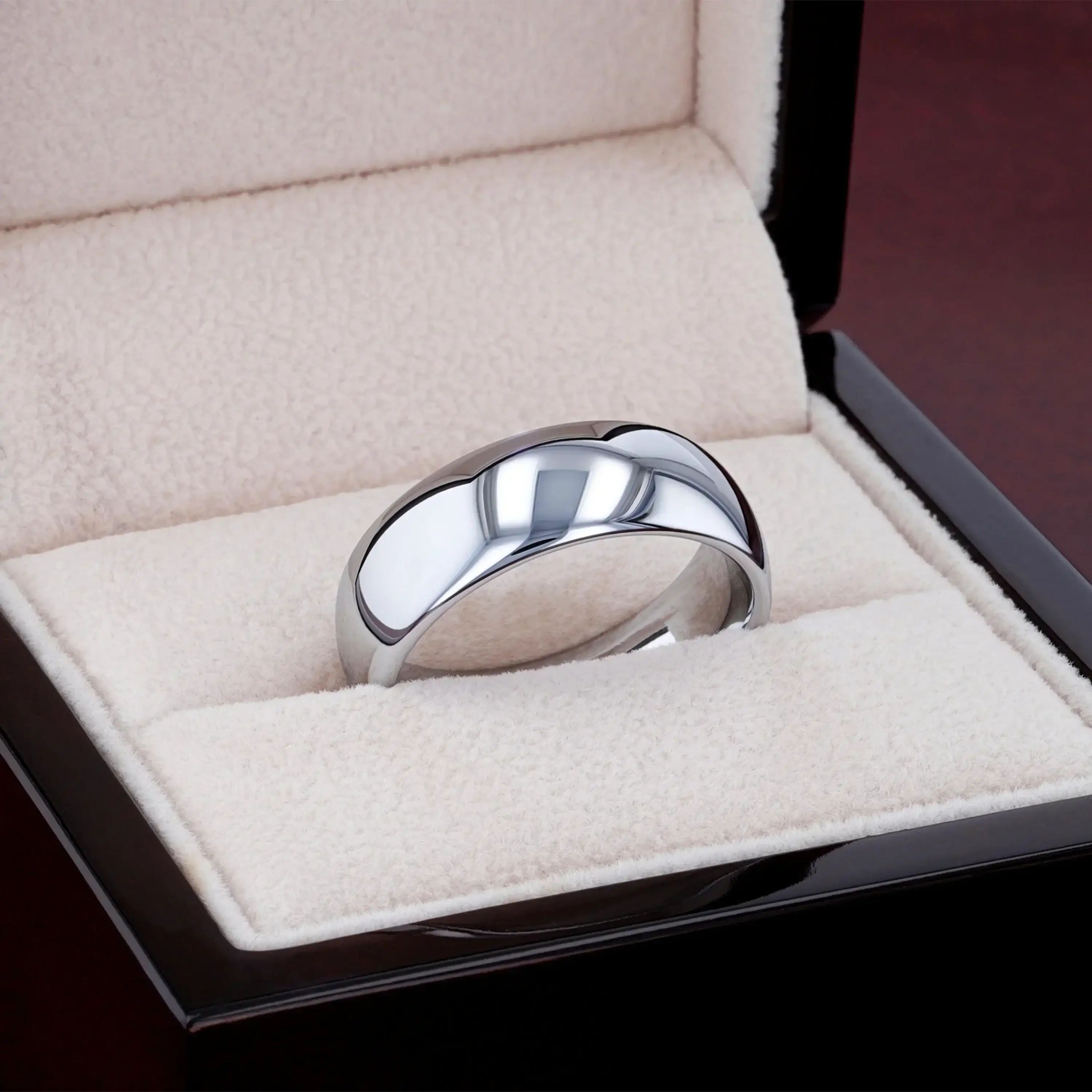 DOMINUS Domed Tungsten Carbide Ring - 2mm - 12mm - Image 4