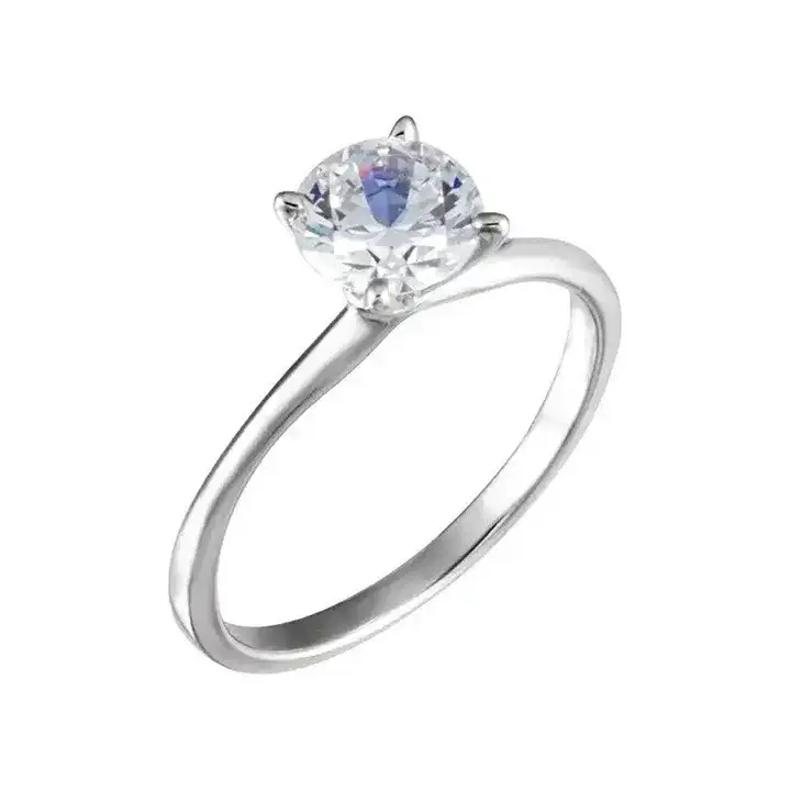 FIONA Lab Diamond Engagement Ring in 14K White Gold
