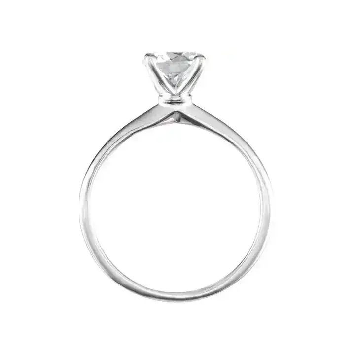 FIONA Lab Diamond Engagement Ring in 14K White Gold - Image 2