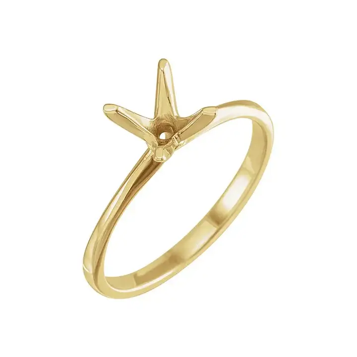 FIONA Lab Diamond Engagement Ring in 14K Yellow Gold - Image 2