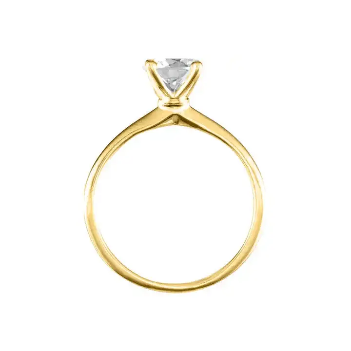 FIONA Lab Diamond Engagement Ring in 14K Yellow Gold - Image 3