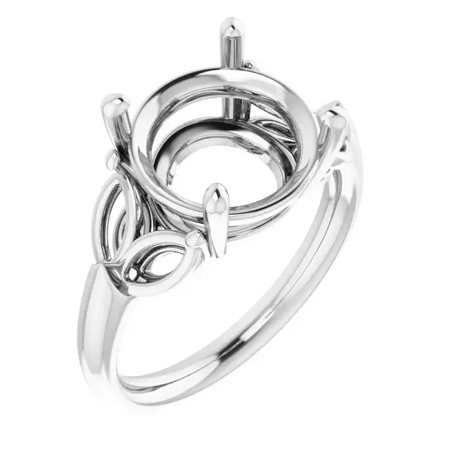 GILDA Lab Grown Diamond Engagement Ring Setting for Round Stones