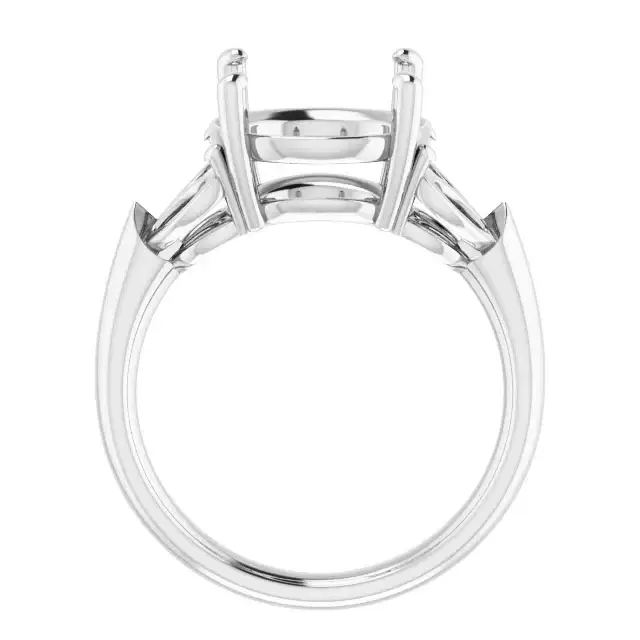 GILDA Lab Grown Diamond Engagement Ring Setting for Round Stones - Image 2
