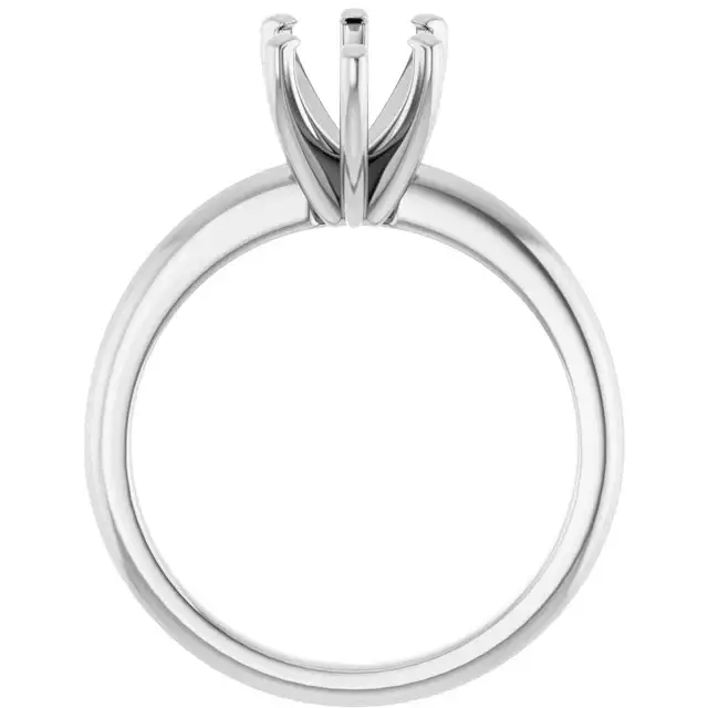 HANNAH Lab Grown Diamond Solitaire Engagement Ring Setting for Pear Stones - Image 2
