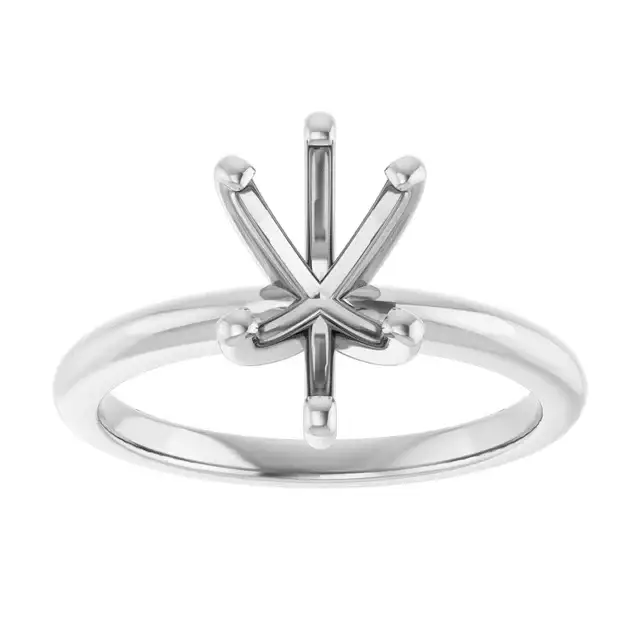 HANNAH Lab Grown Diamond Solitaire Engagement Ring Setting for Pear Stones - Image 3