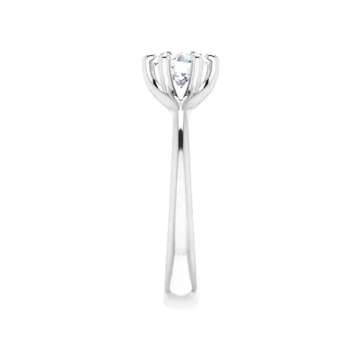HONORA Lab Diamond Engagement Ring in Platinum - Image 2