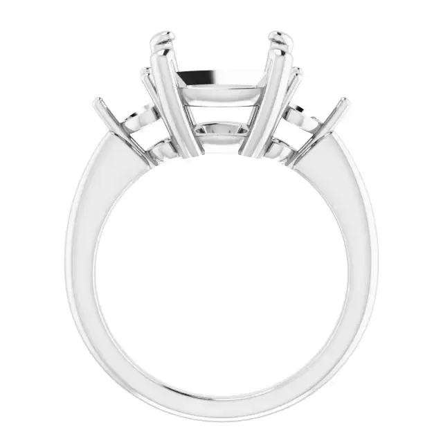 IDALIA Lab Grown Diamond Engagement Ring Setting for Cushion Stones - Image 2