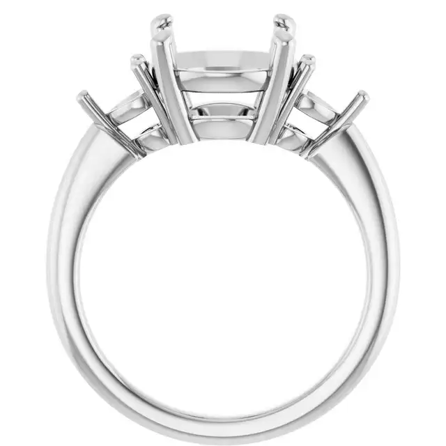 IDALIA Lab Grown Diamond Engagement Ring Setting for Round Stones - Image 2
