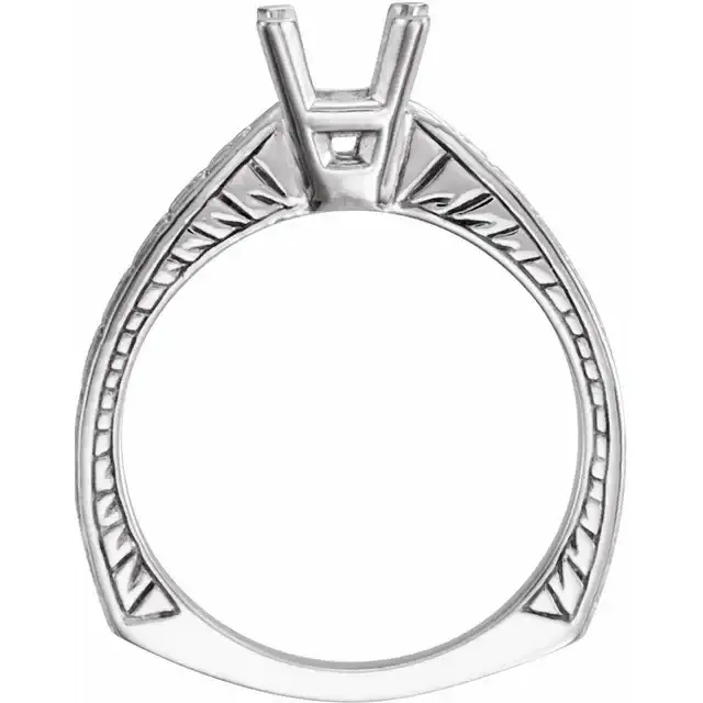 IVY Lab Diamond Engagement Ring Setting for Round Stones - Image 2
