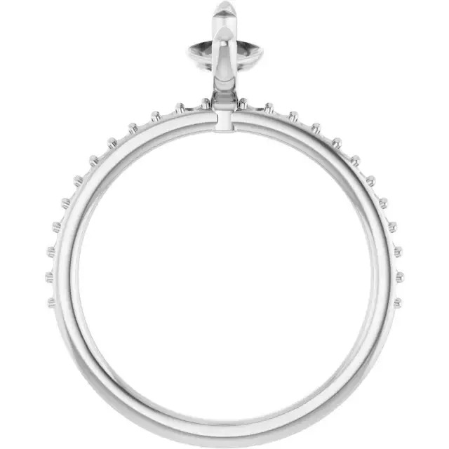KIARA Lab Grown Diamond Engagement Ring Setting for Marquise Stones - Image 2