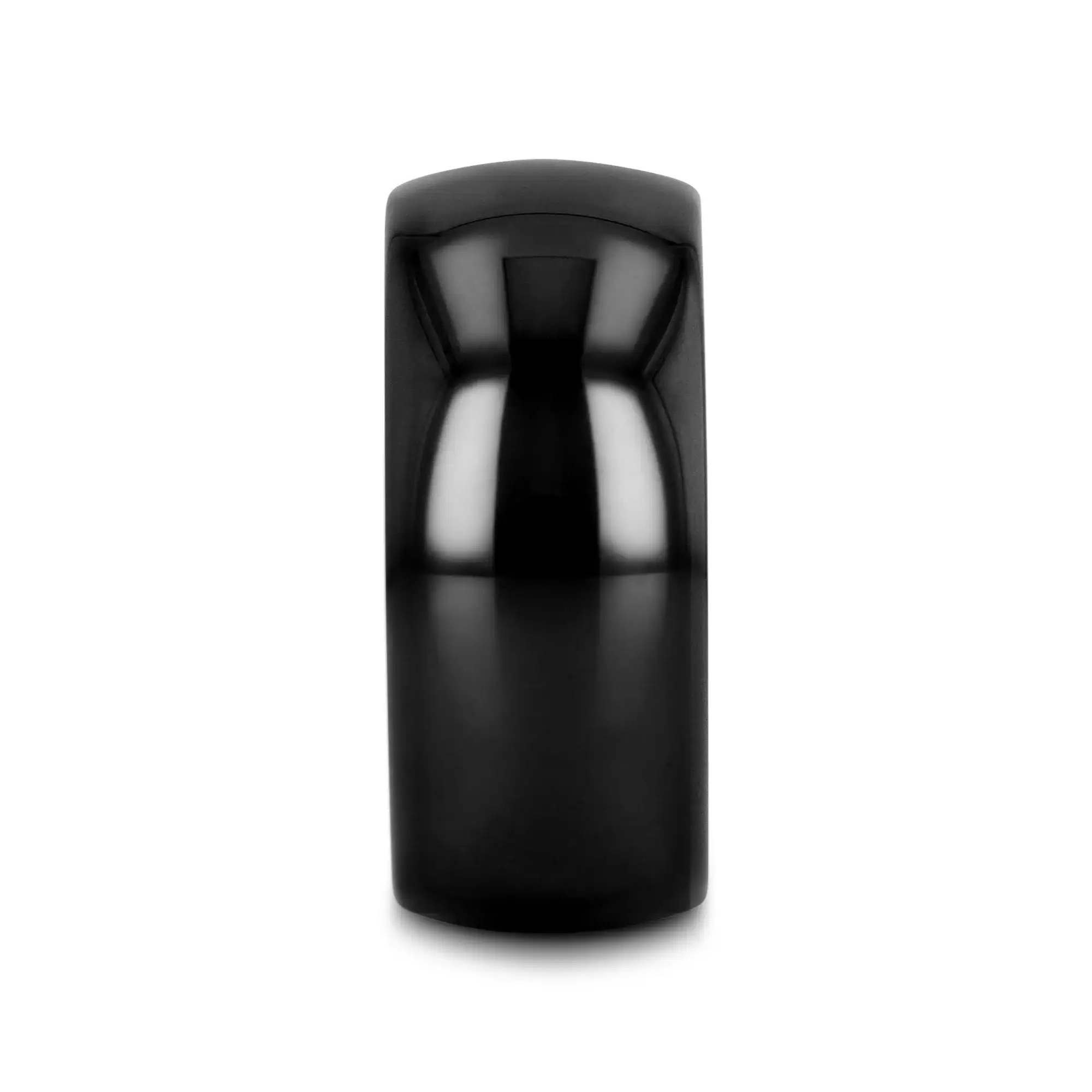 LANDON Domed Polish Finished Black Ceramic Ring - 2mm - 12mm - Image 14