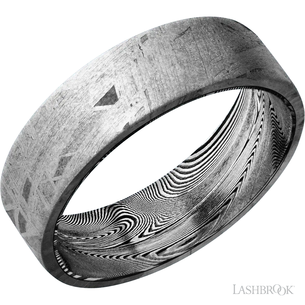 Meteorite with None Finish and Tightweave - 7MM
