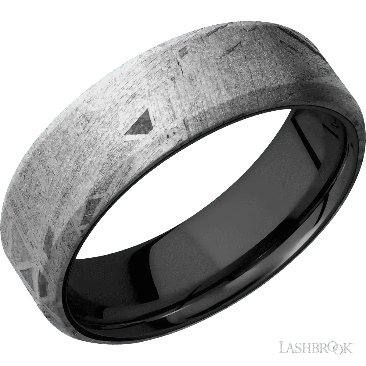 Meteorite with None Finish and Zirconium - 7MM