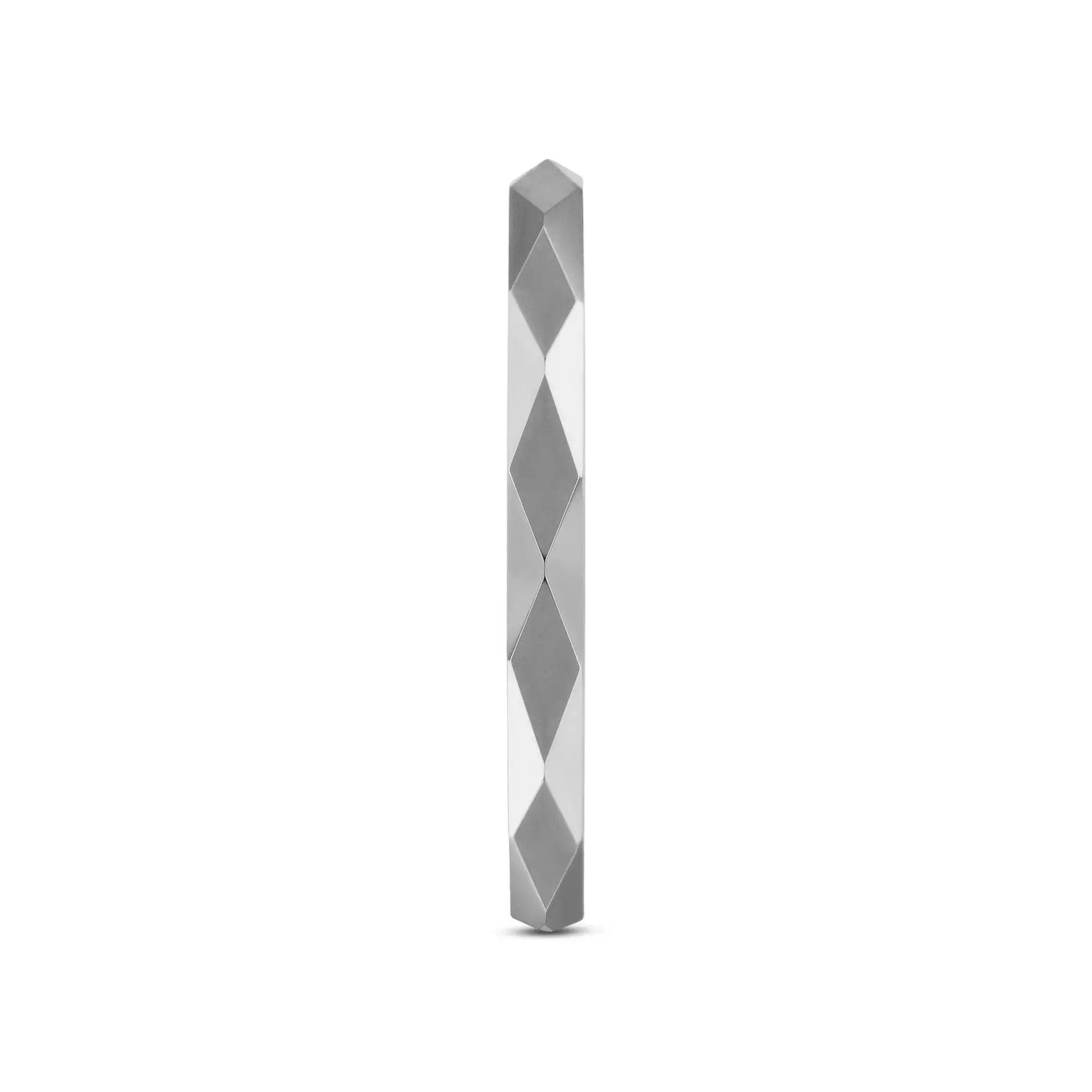 MILLENNIUM Tungsten Wedding Band with 288 Diamond Facets - 2mm - 10mm - Image 12