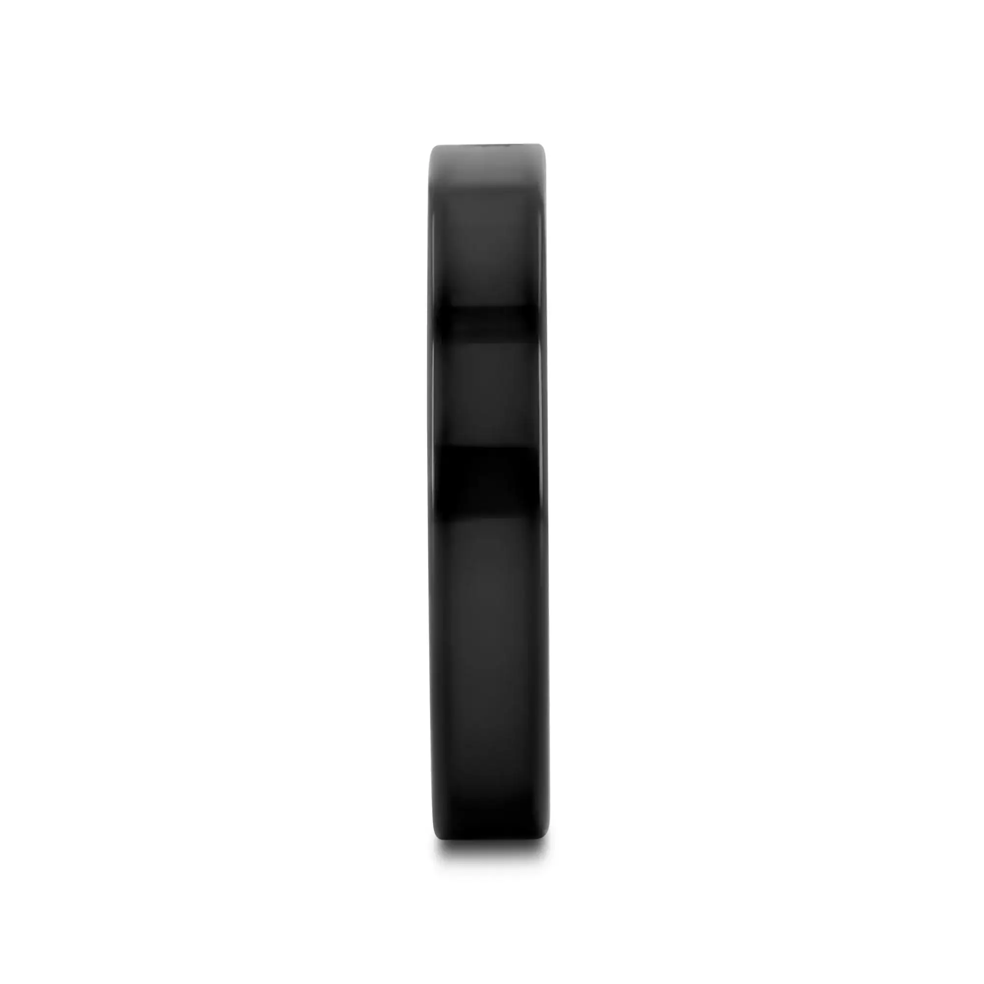 MORPHEUS Flat Black Tungsten Ring, Comfort Fit — 2mm to 12mm Widths - Image 14