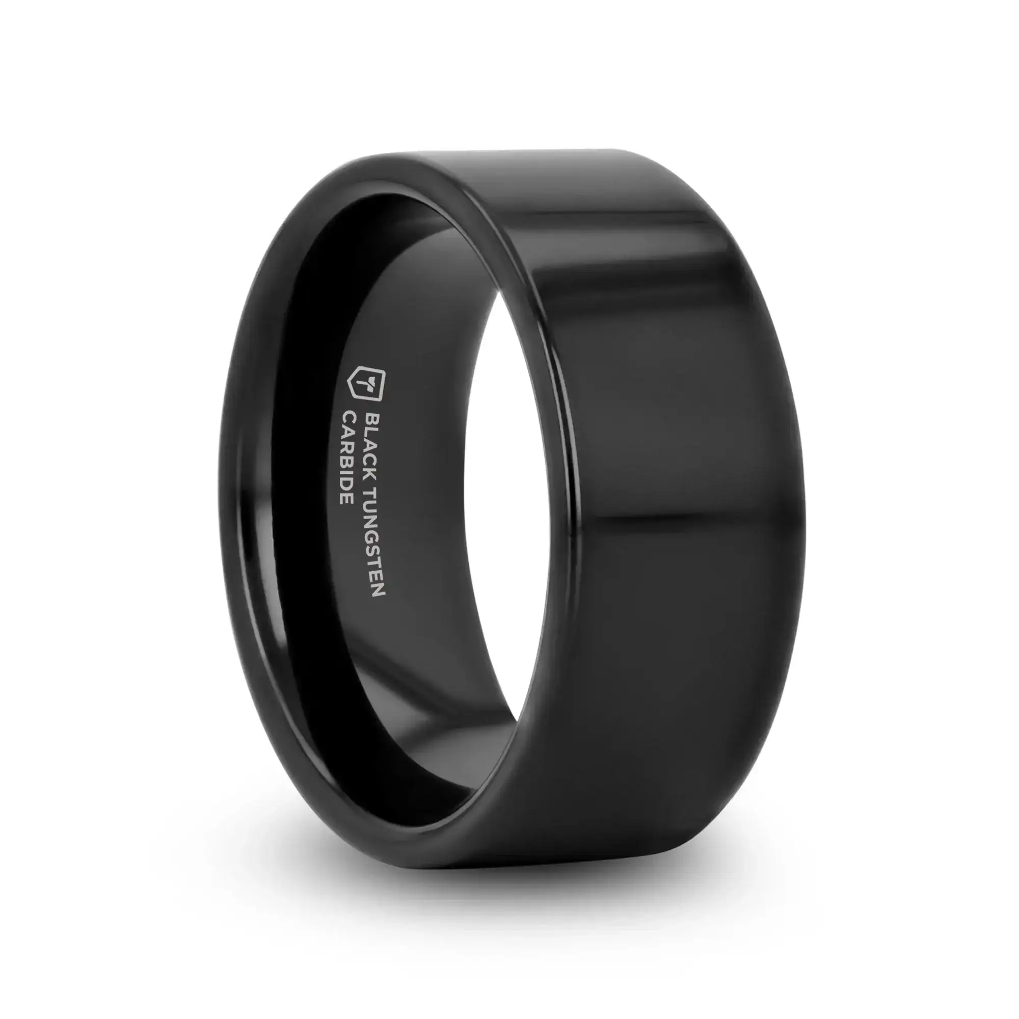 MORPHEUS Flat Black Tungsten Ring, Comfort Fit — 2mm to 12mm Widths - Image 16