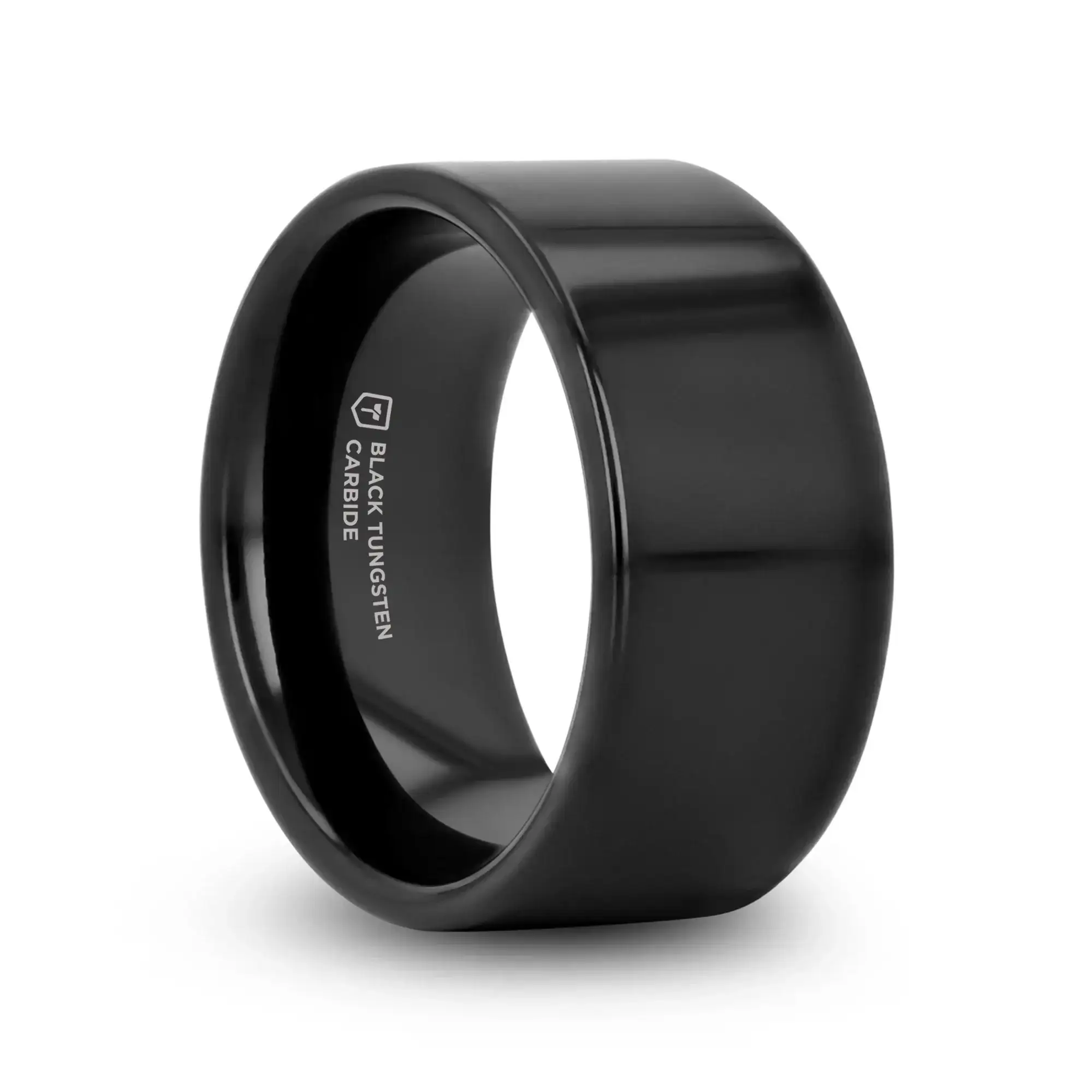 MORPHEUS Flat Black Tungsten Ring, Comfort Fit — 2mm to 12mm Widths - Image 19