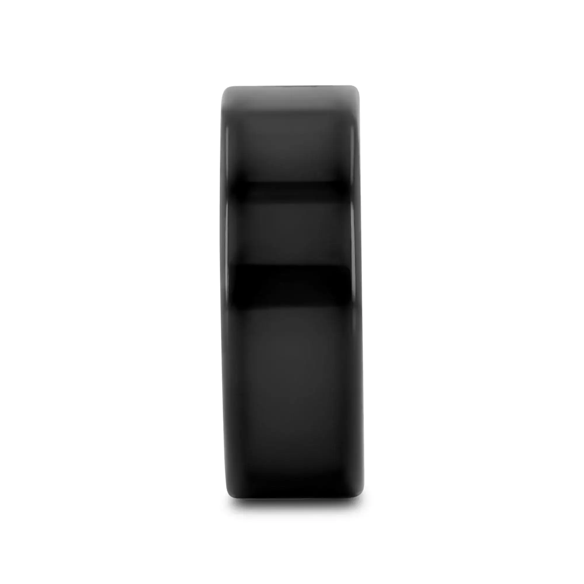 MORPHEUS Flat Black Tungsten Ring, Comfort Fit — 2mm to 12mm Widths - Image 2