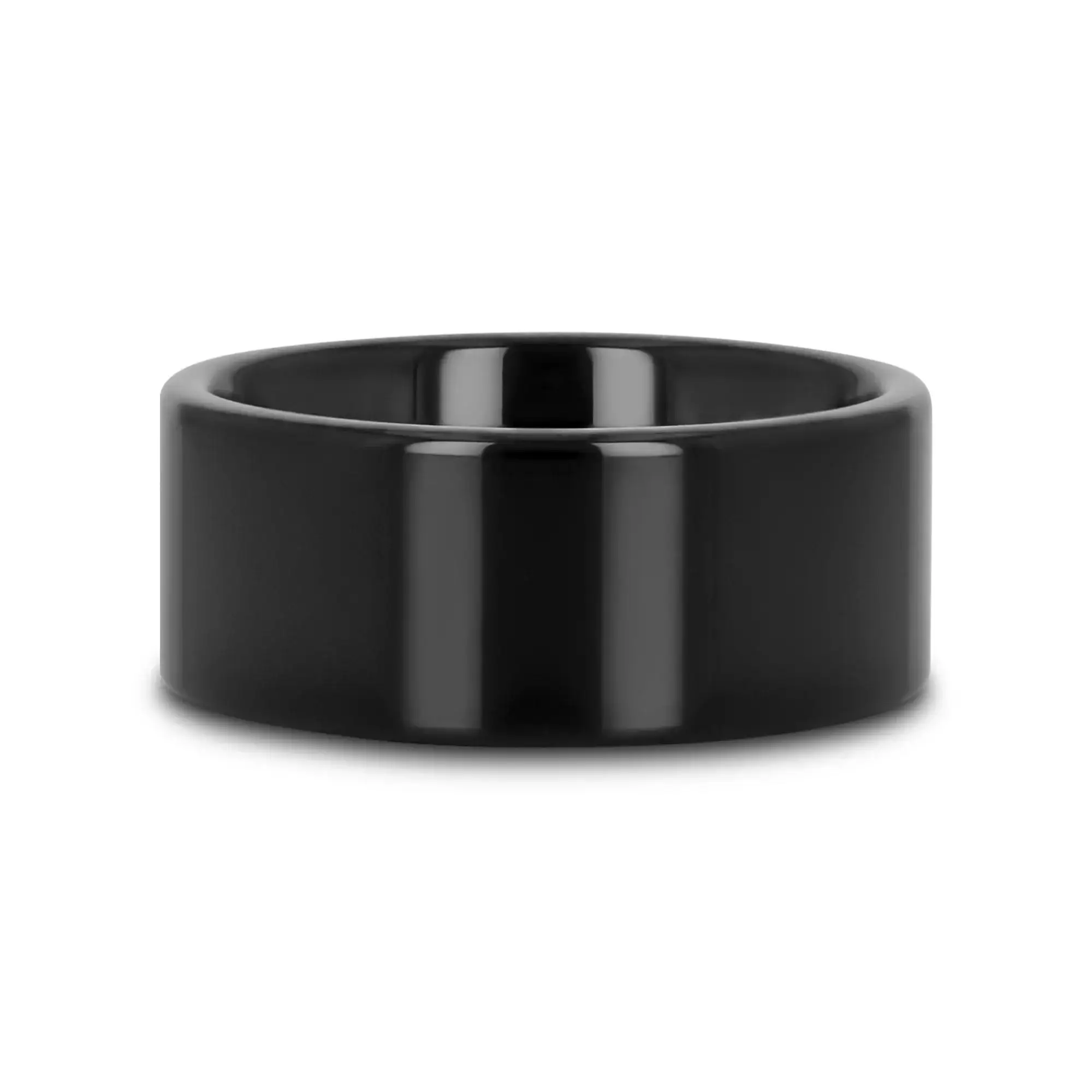 MORPHEUS Flat Black Tungsten Ring, Comfort Fit — 2mm to 12mm Widths - Image 21