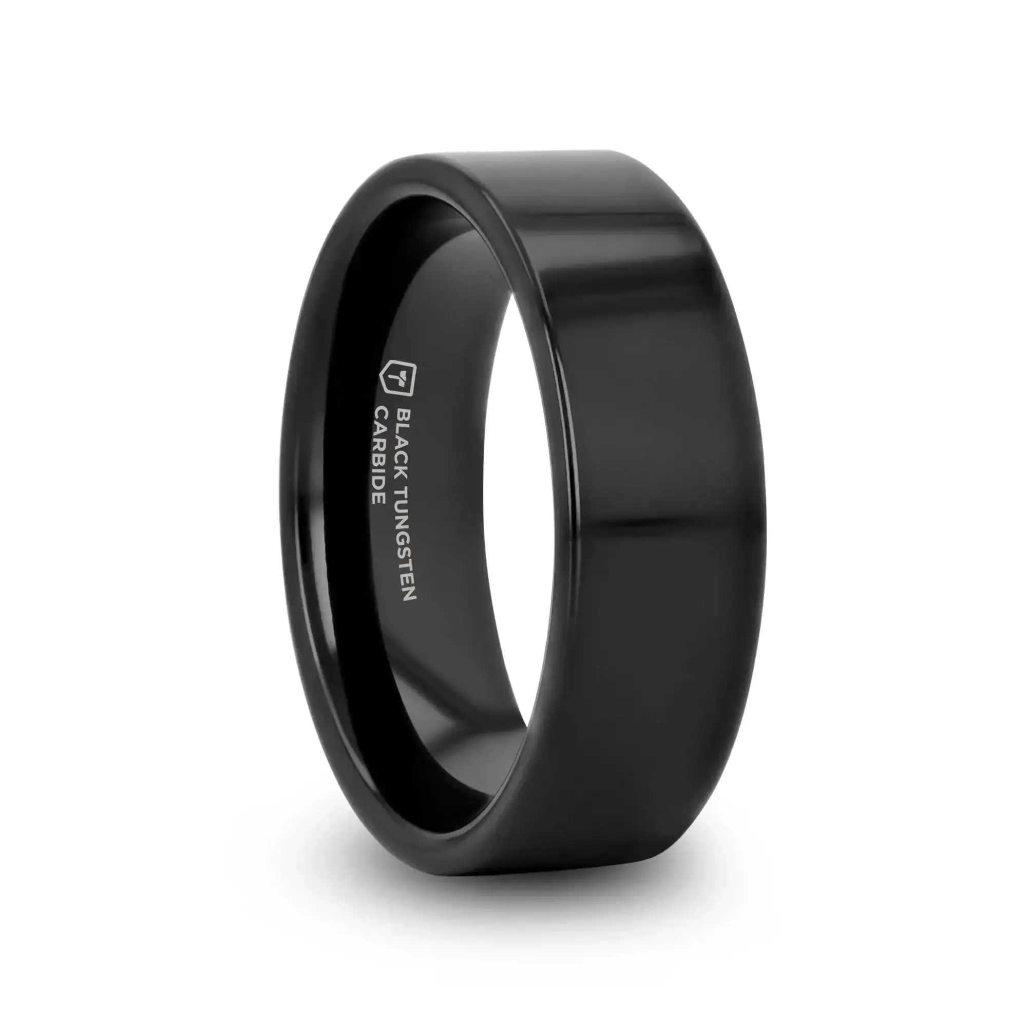 MORPHEUS Flat Black Tungsten Ring, Comfort Fit — 2mm to 12mm Widths - Image 7