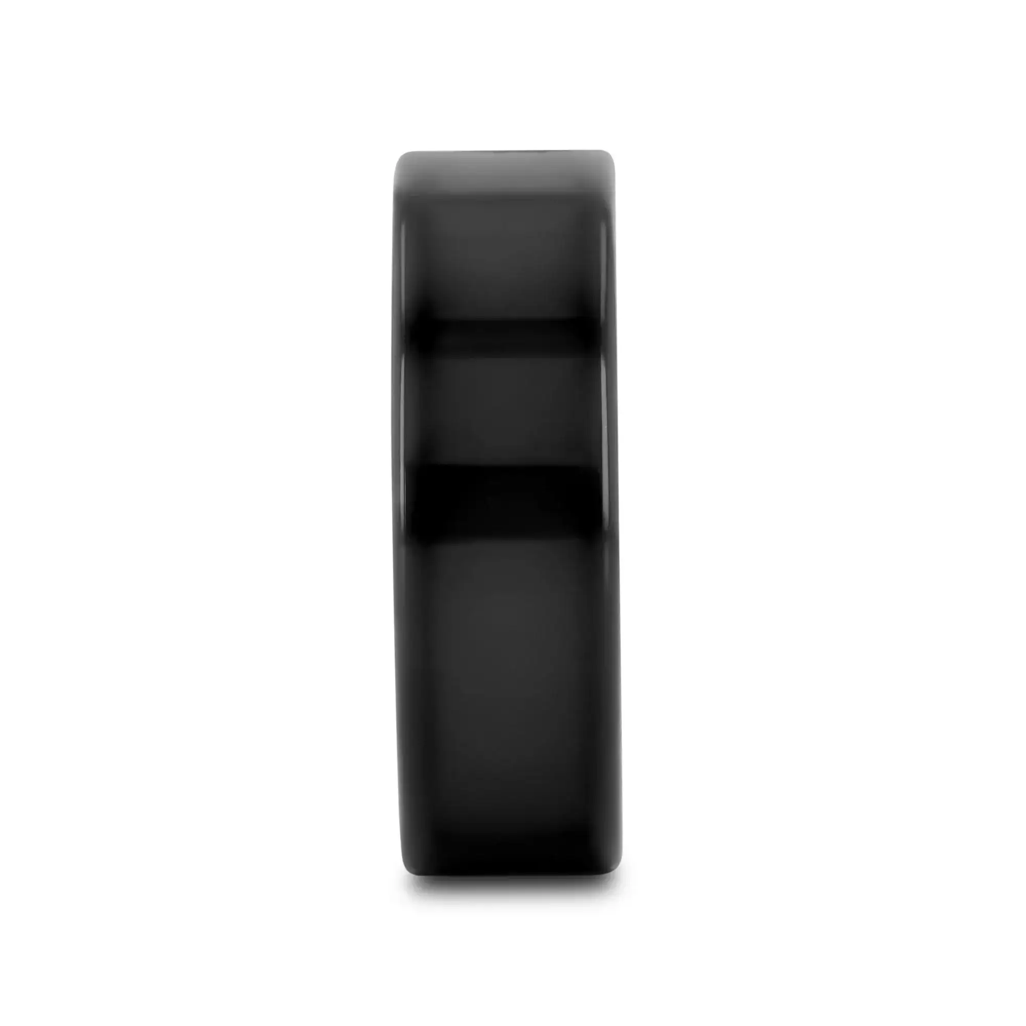MORPHEUS Flat Black Tungsten Ring, Comfort Fit — 2mm to 12mm Widths - Image 8