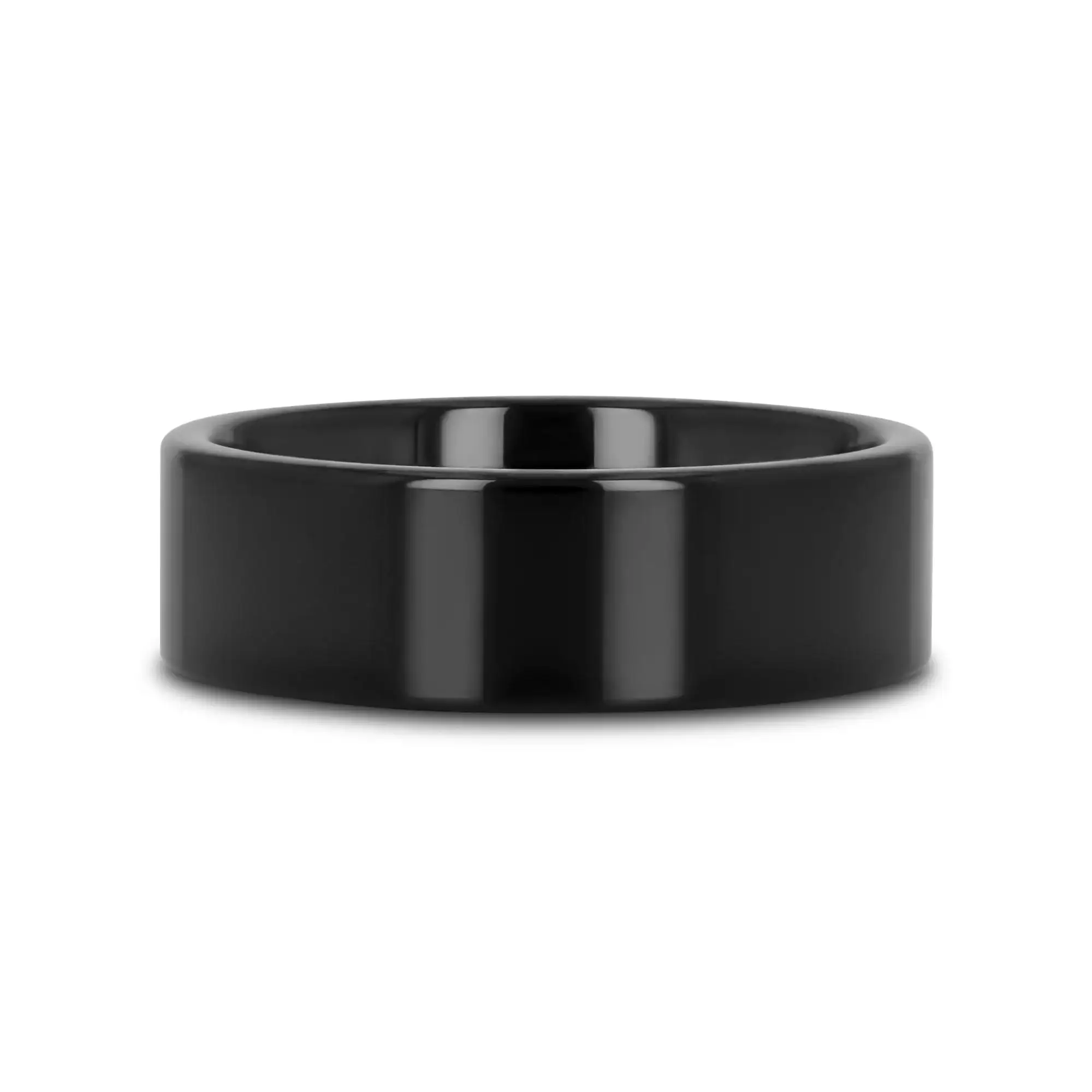 MORPHEUS Flat Black Tungsten Ring, Comfort Fit — 2mm to 12mm Widths - Image 9