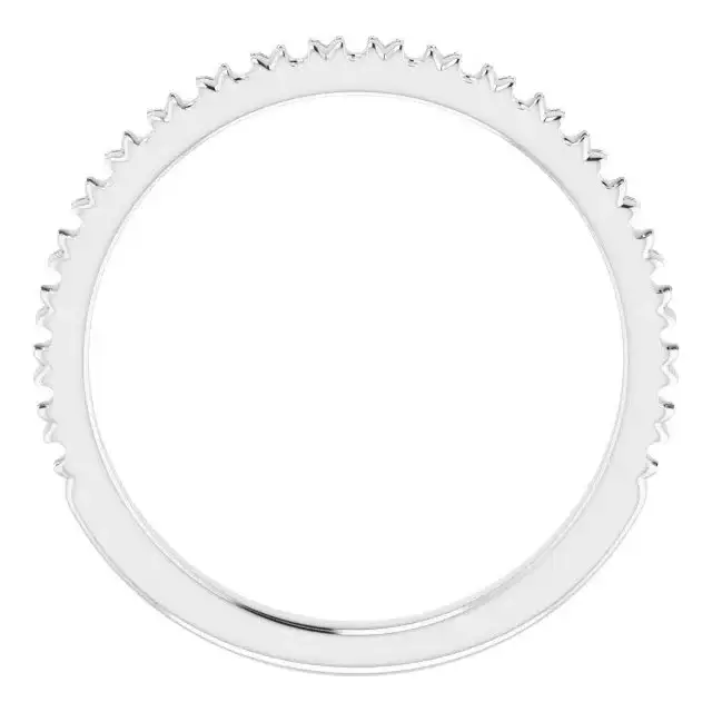 Platinum French-Set Matching Band Mounting - Image 2