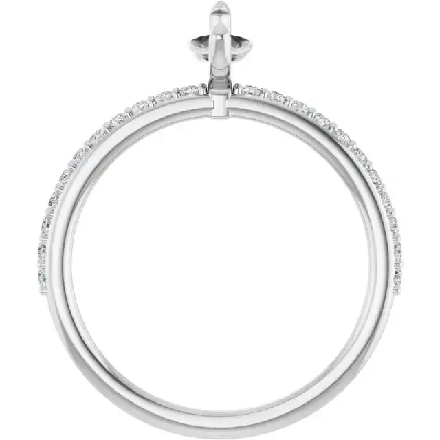 SADIE Lab Grown Diamond Engagement Ring Setting for Marquise Stones - Image 2