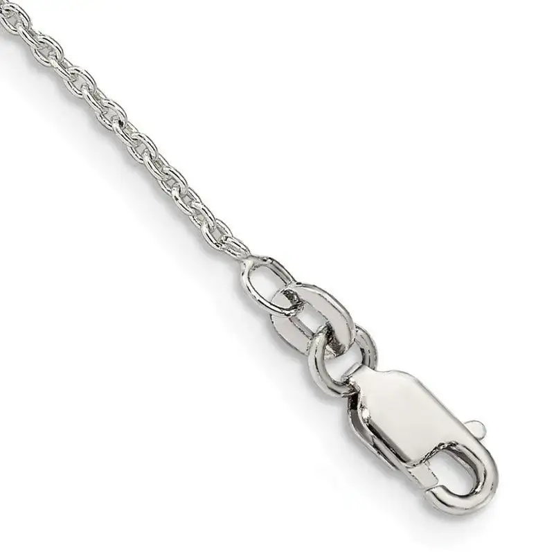 Sterling Silver 1.5mm Cable Chain Bracelet
