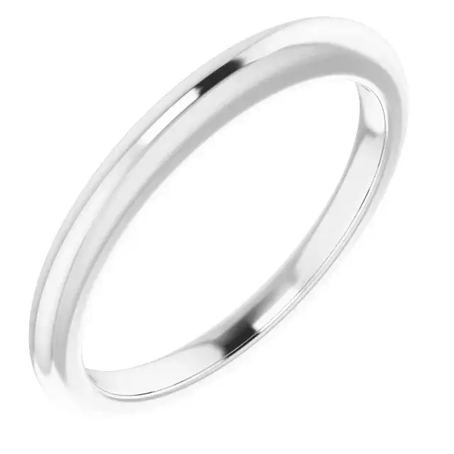 Sterling Silver Band for Round Ring