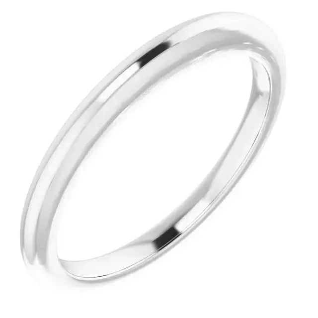 Sterling Silver Band for Round Ring