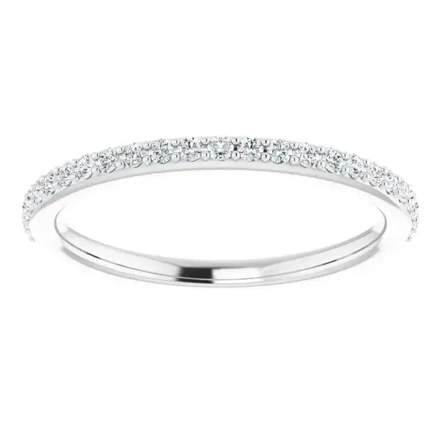 Sterling Silver Band Mounting for Cushion Ring - Image 3