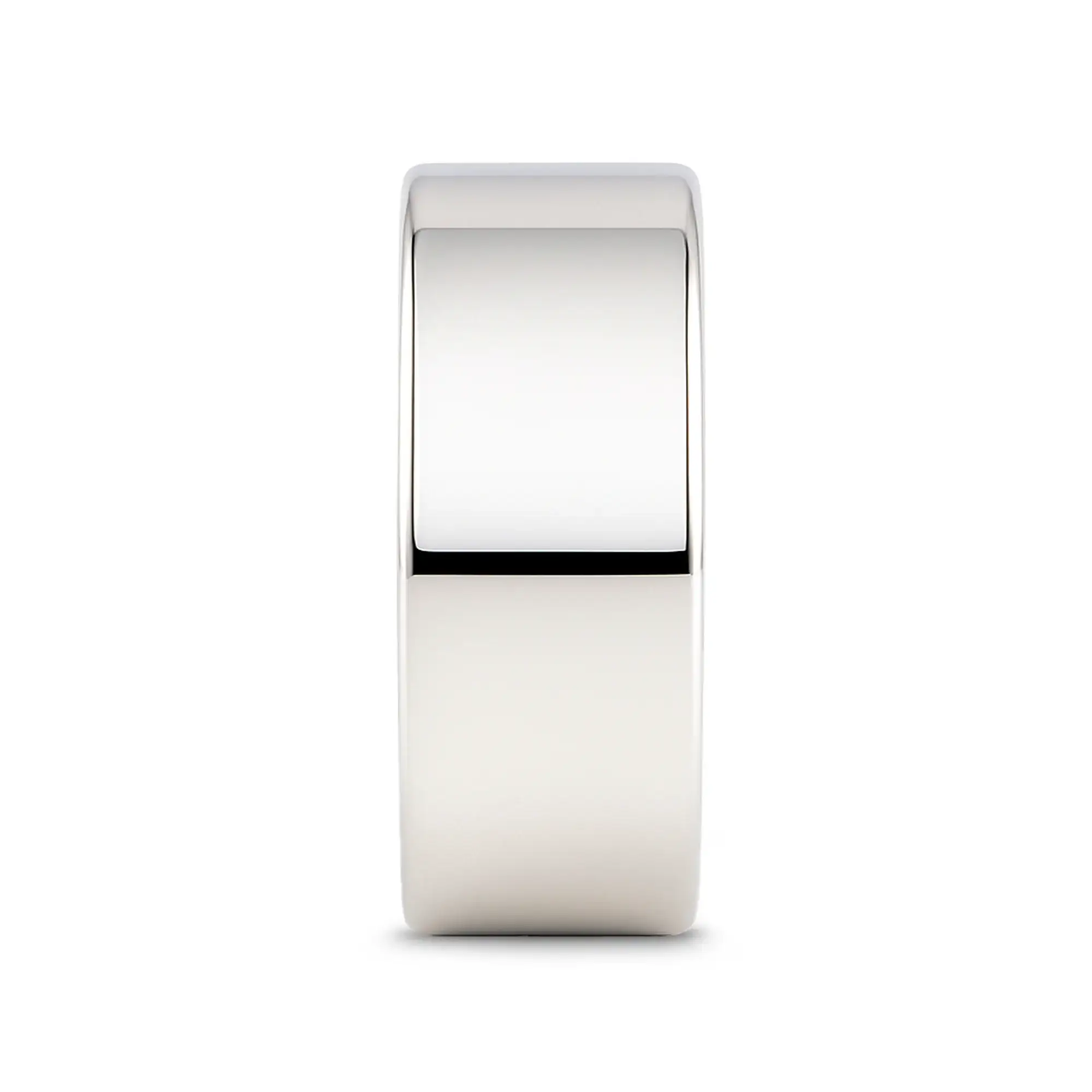 STOCKTON Flat Style White Tungsten Ring - 2mm - 12mm - Image 18