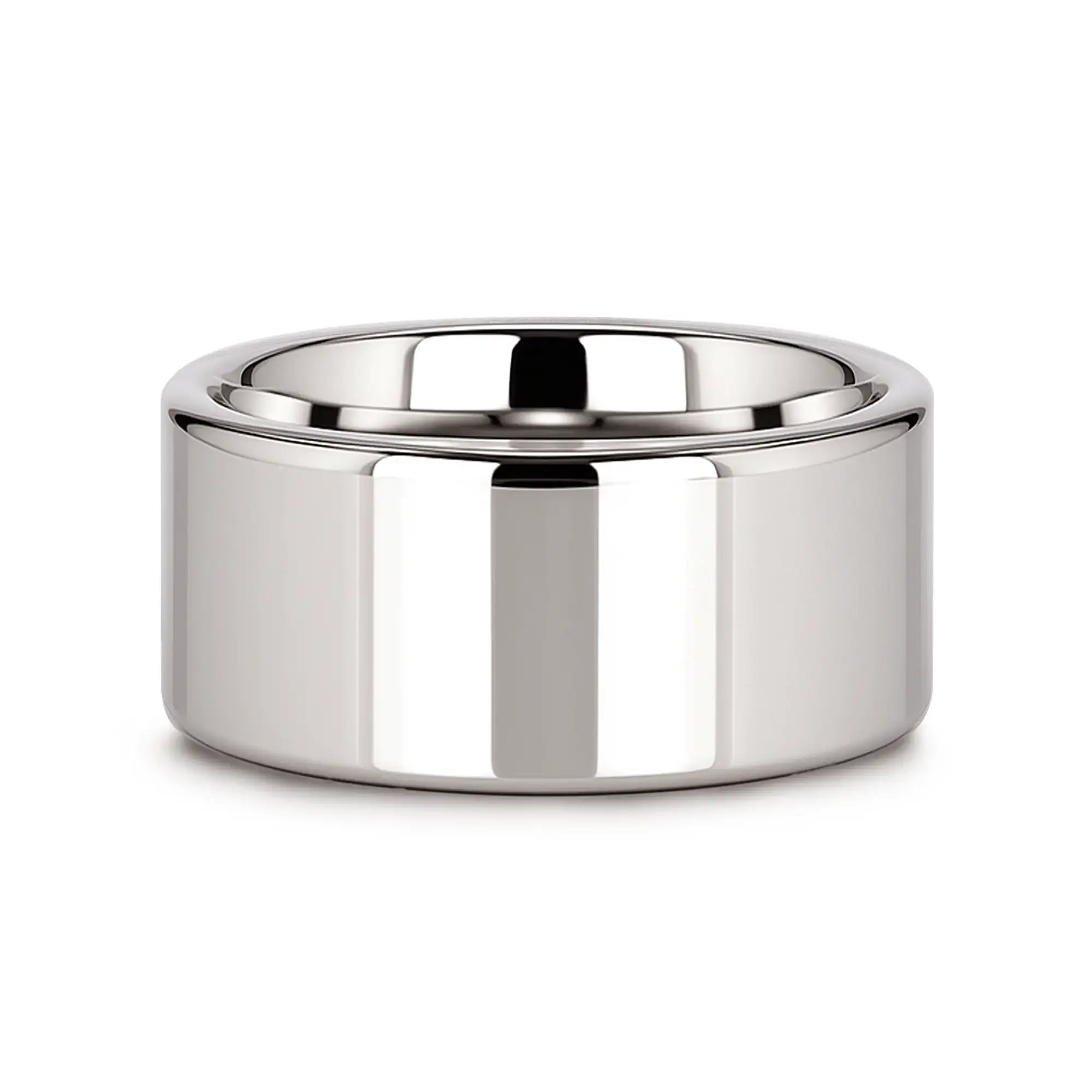 STOCKTON Flat Style White Tungsten Ring - 2mm - 12mm - Image 22