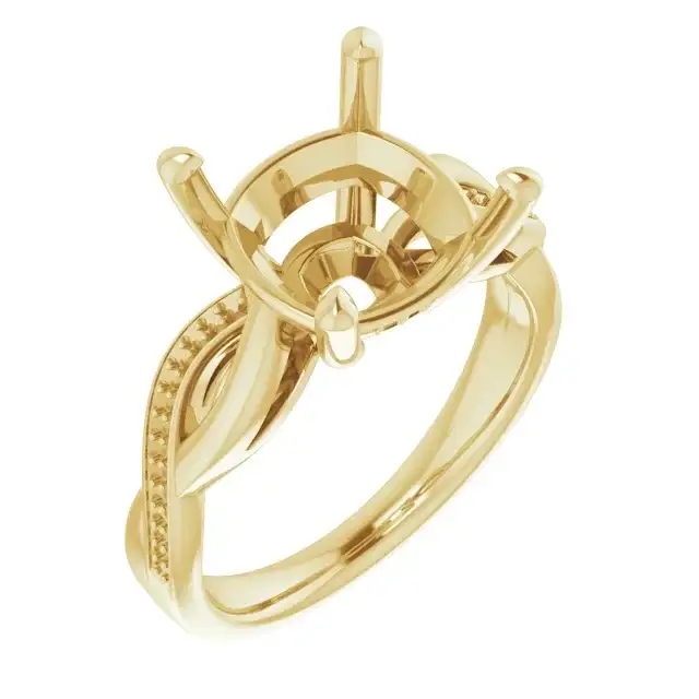 TALA Lab Grown Diamond Engagement Ring Setting for Cushion Stones - Image 4
