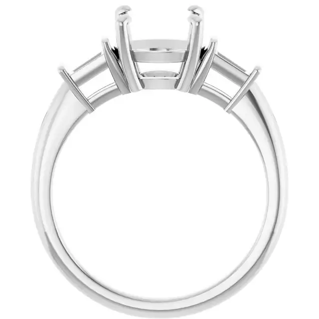 VIVIAN Lab Grown Diamond Engagement Ring Setting for Round Stones - Image 2